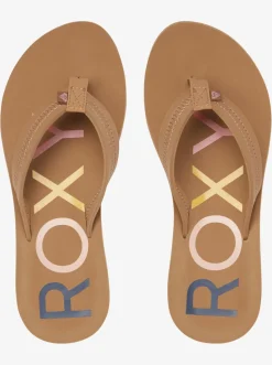 Roxy Slippers*Vista - Sandalen Voor Dames Tan
