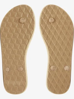 Roxy Slippers*Viva - Sandalen Voor Dames Metallic Gold