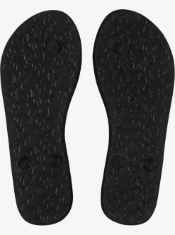 Roxy Slippers*Viva Glitz - Sandalen Voor Dames Black