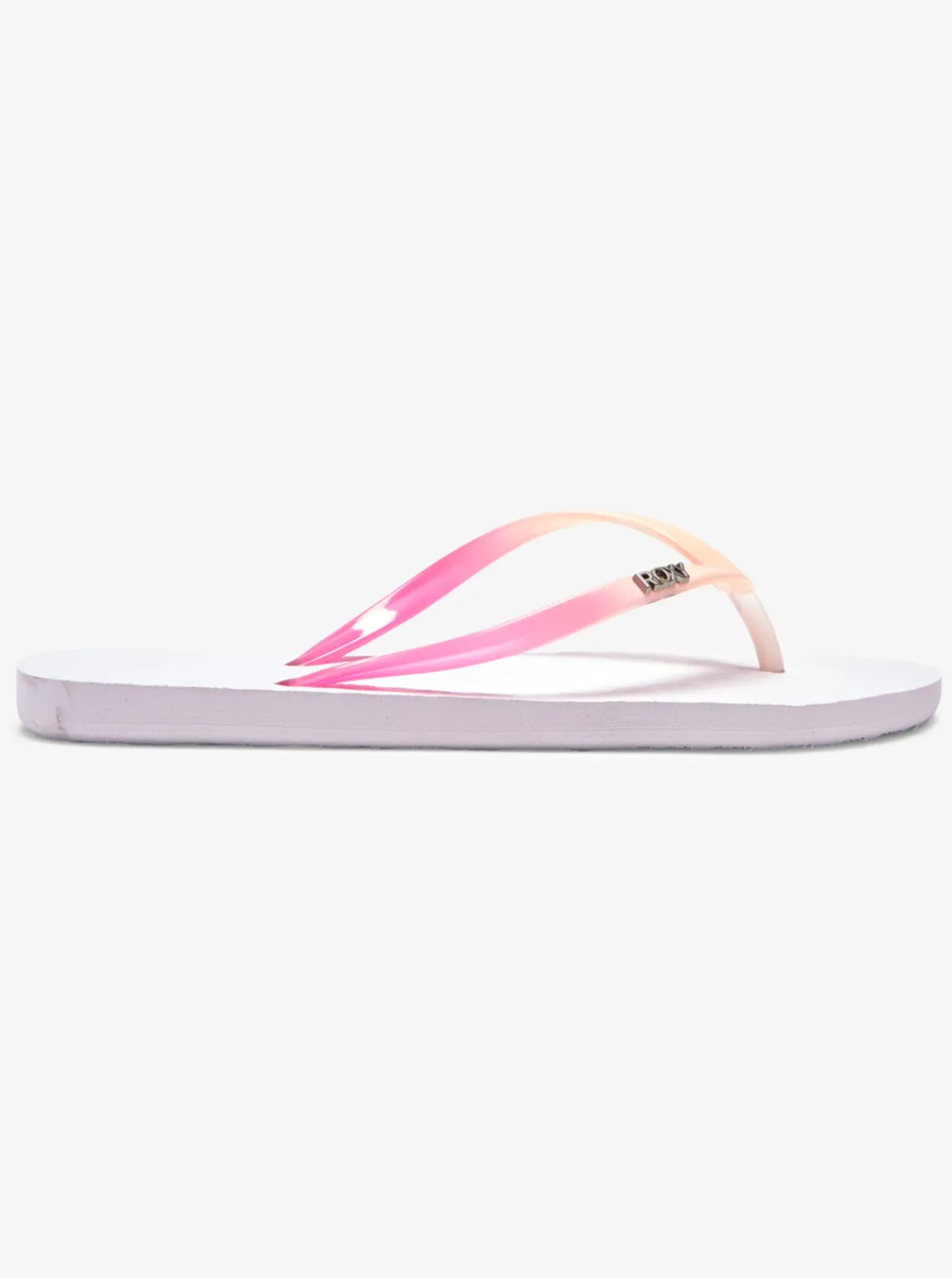 Roxy Slippers*Viva Gradient - Sandalen Voor Dames White/White/Pink
