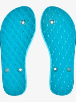 Roxy Slippers*Viva Jelly - Sandalen Voor Dames White/Aqua