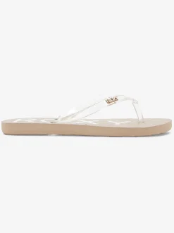Roxy Schoenen*Viva Jelly - Sandalen Voor Meisjes 8-16 Champagne