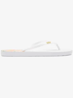 Roxy Slippers*Viva Printed - Sandalen Voor Dames White