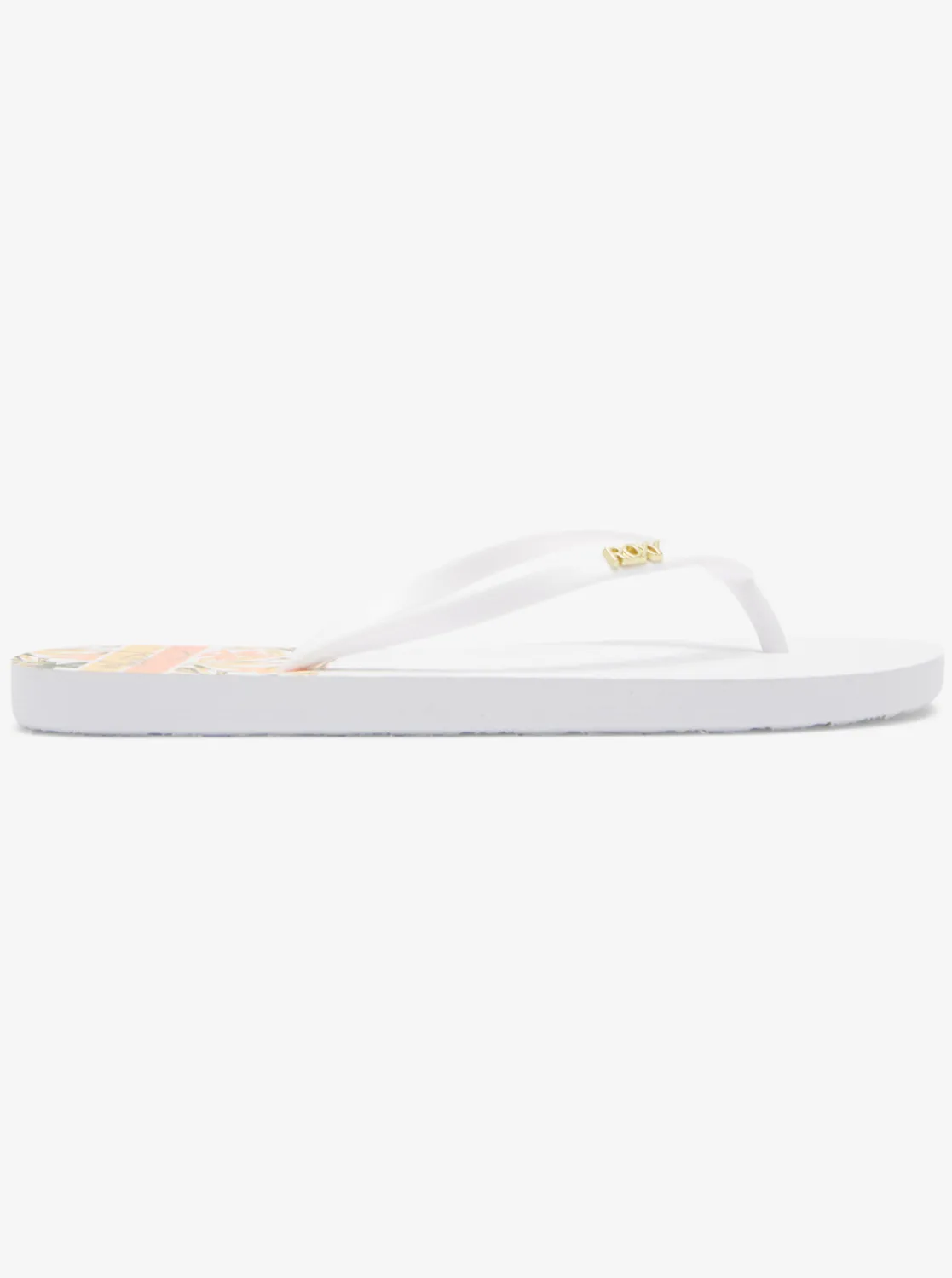 Roxy Slippers*Viva Printed - Sandalen Voor Dames White