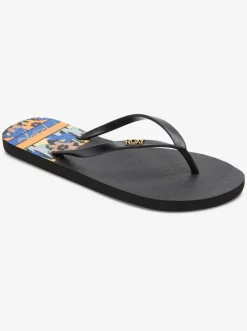Roxy Slippers*Viva Printed - Sandalen Voor Dames Black Multi