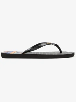 Roxy Slippers*Viva Printed - Sandalen Voor Dames Black Multi