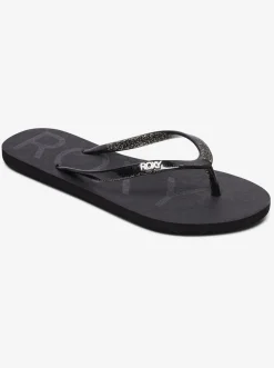 Roxy Slippers*Viva Sparkle - Sandalen Voor Dames Black