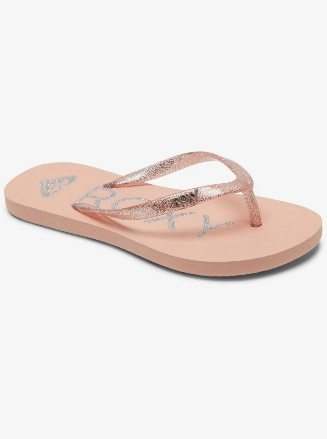 Roxy Schoenen*Viva Sparkle - Sandalen Voor Meisjes Lt Peach