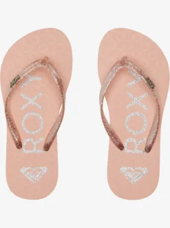 Roxy Schoenen*Viva Sparkle - Sandalen Voor Meisjes Lt Peach