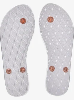 Roxy Slippers*Viva Sparkle - Sandalen Voor Dames White/Orange/Pink