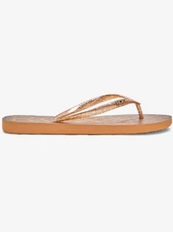 Roxy Slippers*Viva Sparkle - Sandalen Voor Dames Bronze