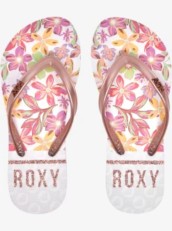 Roxy Schoenen*Viva Stamp - Sandalen Voor Meisjes Pink/White