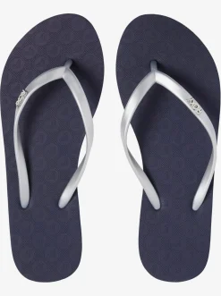 Roxy Slippers*Viva Tone - Sandalen Voor Dames Silver