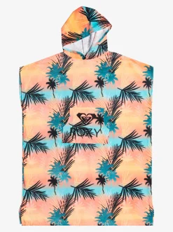 Roxy Badaccessoires*Warmy Sunset - Handdoek Met Capuchon Bachelor Button Palm Beach