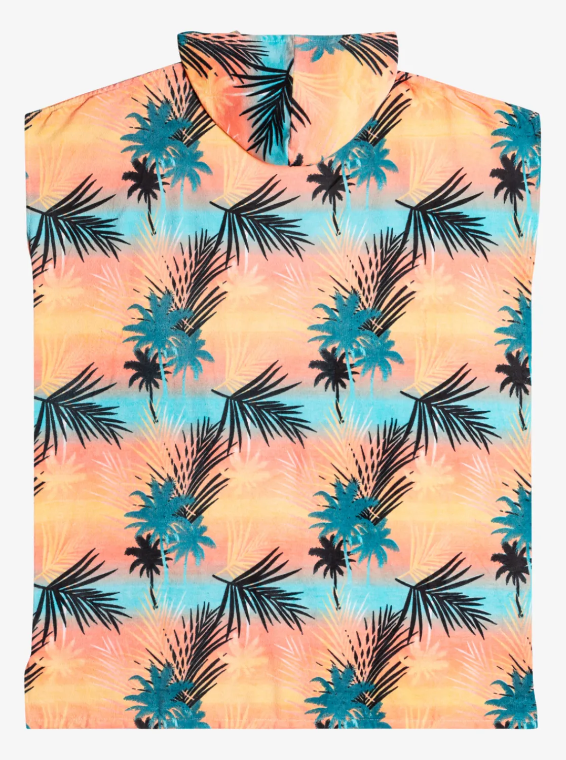 Roxy Badaccessoires*Warmy Sunset - Handdoek Met Capuchon Bachelor Button Palm Beach