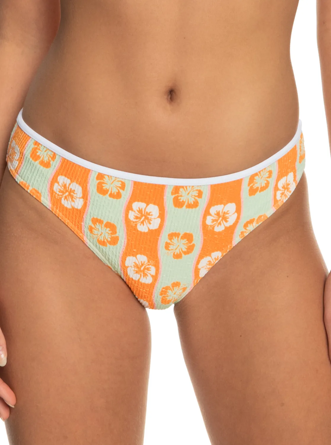 Roxy Bikini Bottoms*Wavy Babe - Hipster Bikini Bottoms For Women Ambroisia Wave Babe Small