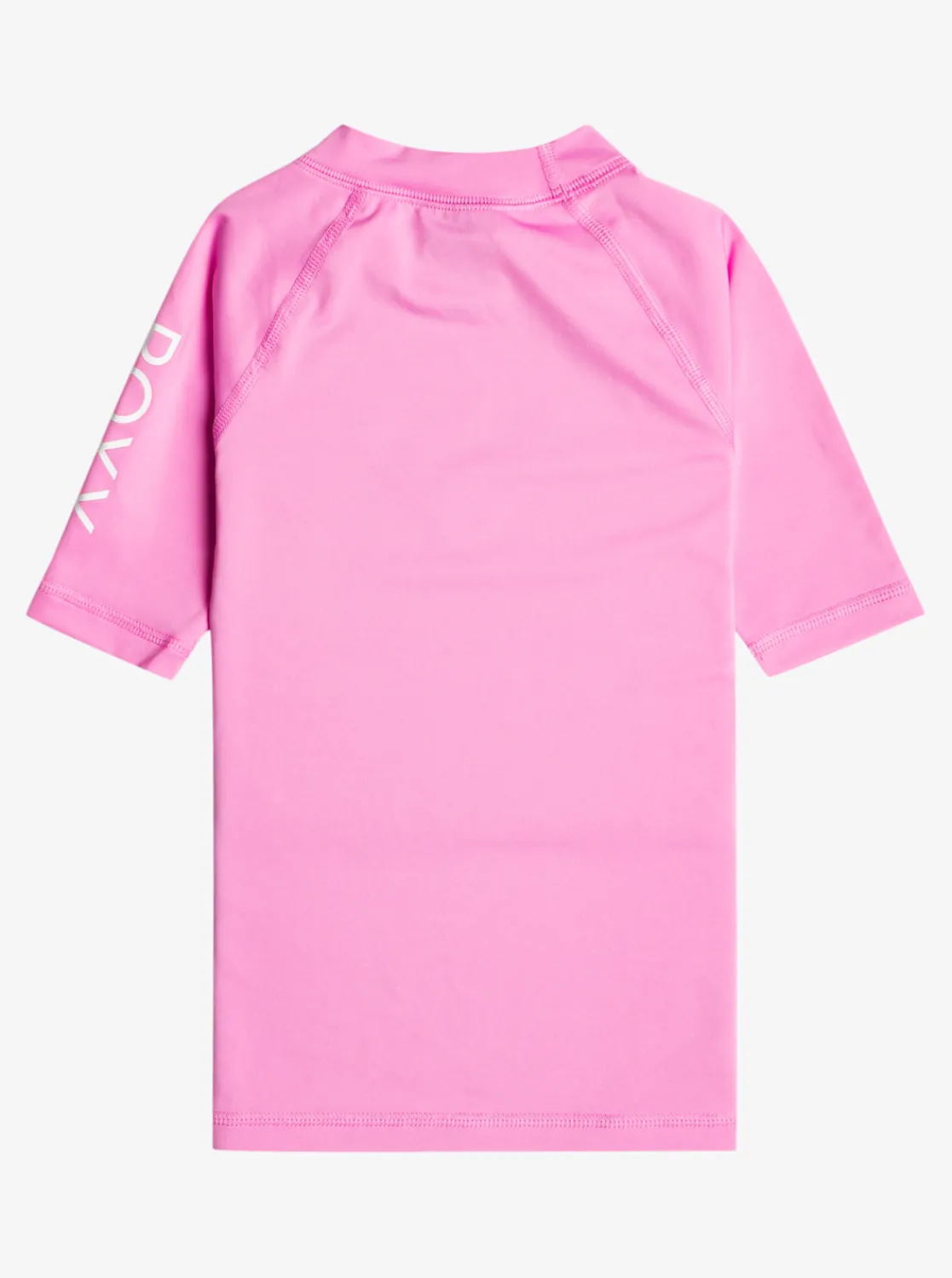 Roxy Surf*Whole Hearted - Rash Vest Met Korte Mouw Voor Meisjes 2-7 Cyclamen