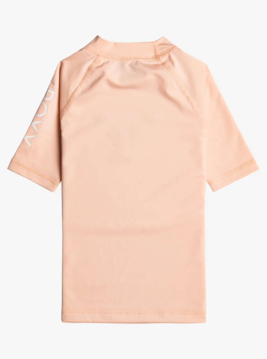 Roxy Surf*Whole Hearted - Rash Vest Met Korte Mouw Voor Meisjes 2-7 Tropical Peach