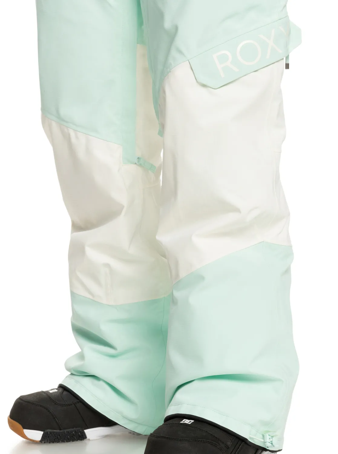 Roxy Snow-Broeken*Woodrose 2022 - Geisoleerde Snowbroek Voor Dames Fair Aqua