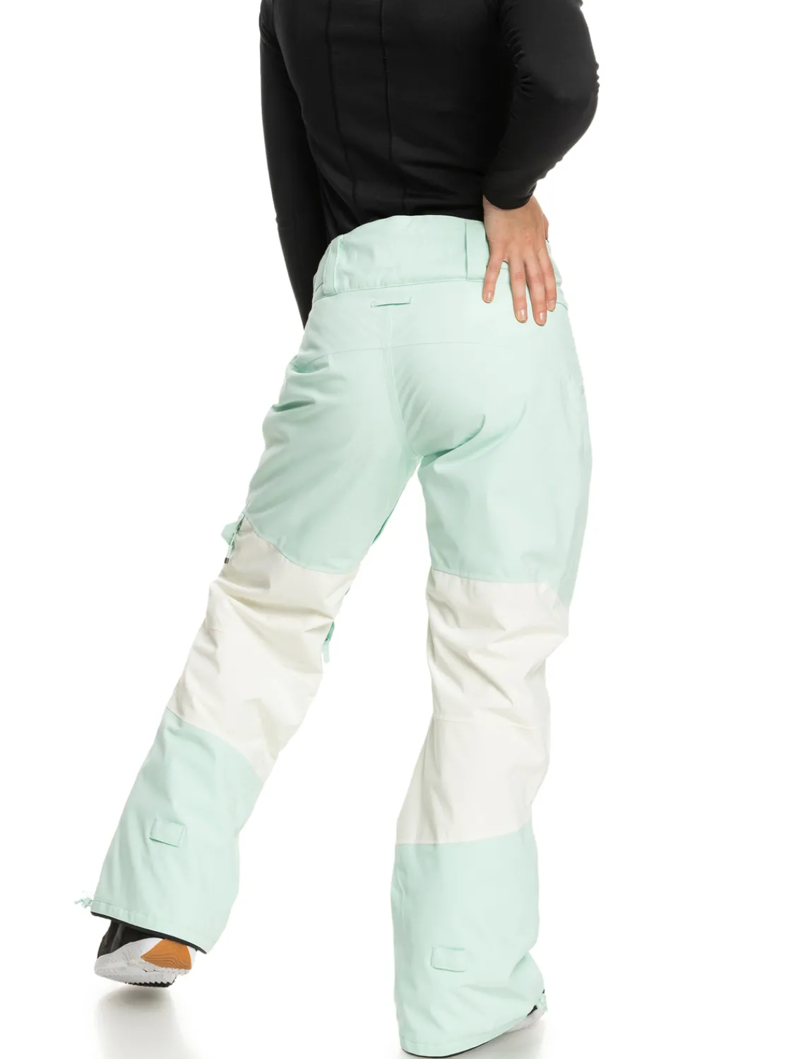 Roxy Snow-Broeken*Woodrose 2022 - Geisoleerde Snowbroek Voor Dames Fair Aqua