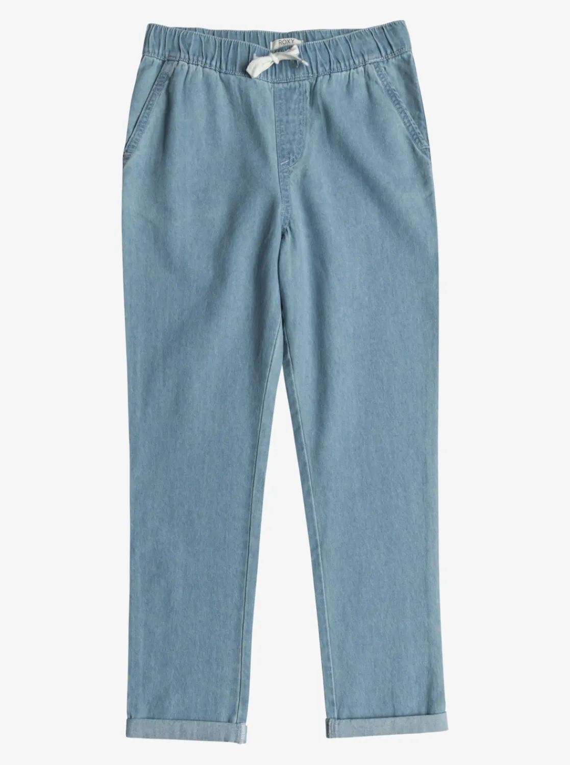 Roxy Jeans & Broeken*Yeah Bali Baby - Lichte Denim Broek Voor Meisjes 4-16 Light Blue